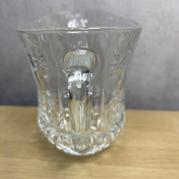 RCR Royal Crystal Rock Pitcher Italy Impero Pattern New in Box Beautiful - Picture 4 of 5